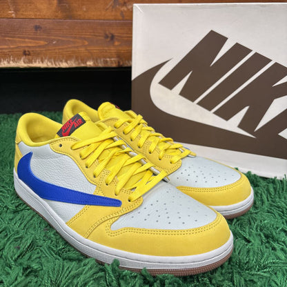 JORDAN 1 LOW X TS CANARY SZ. 12 (BOX)