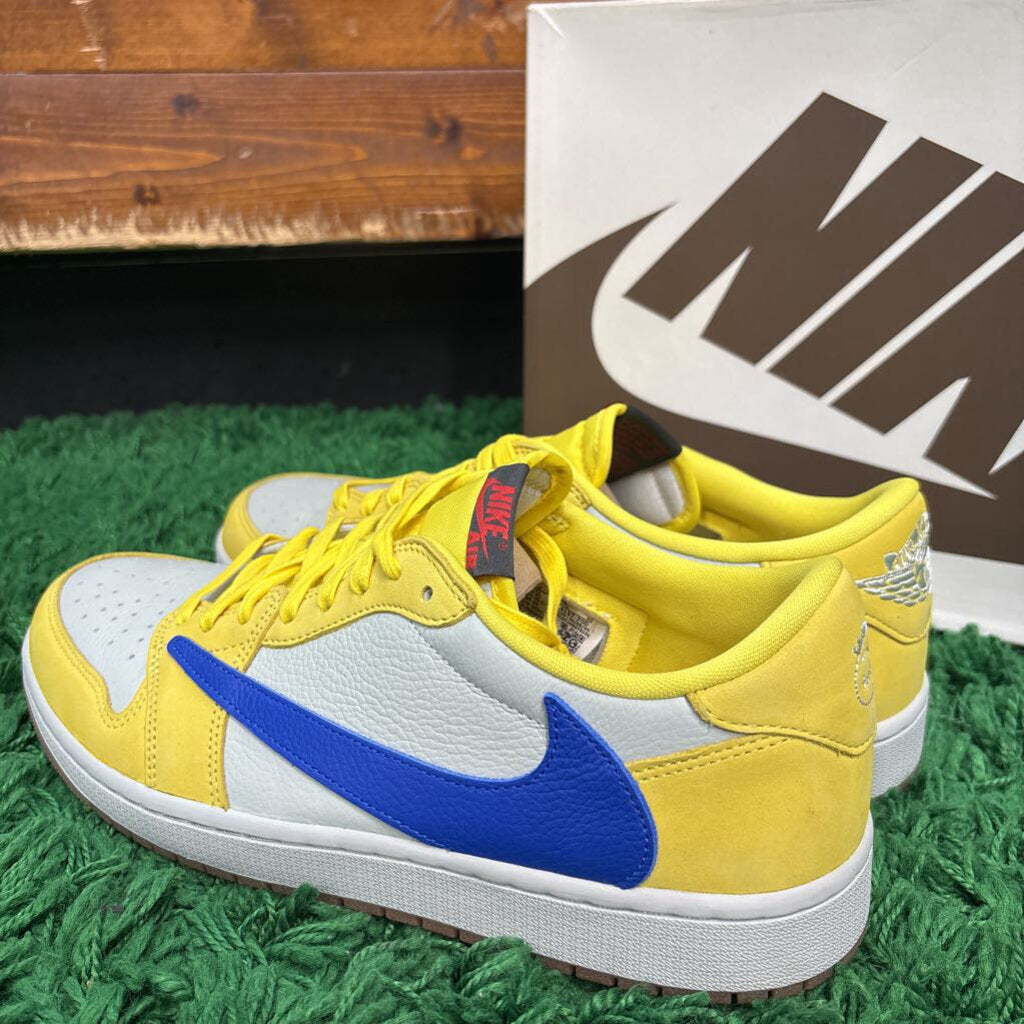 JORDAN 1 LOW X TS CANARY SZ. 12 (BOX)