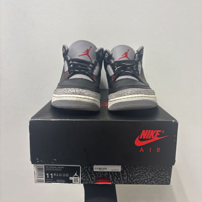 JORDAN 3 BLACK CEMENT SZ 11.5