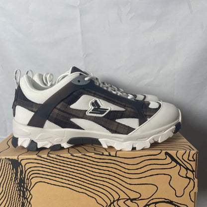 White N Brown EE Sickos Sz. 9.5