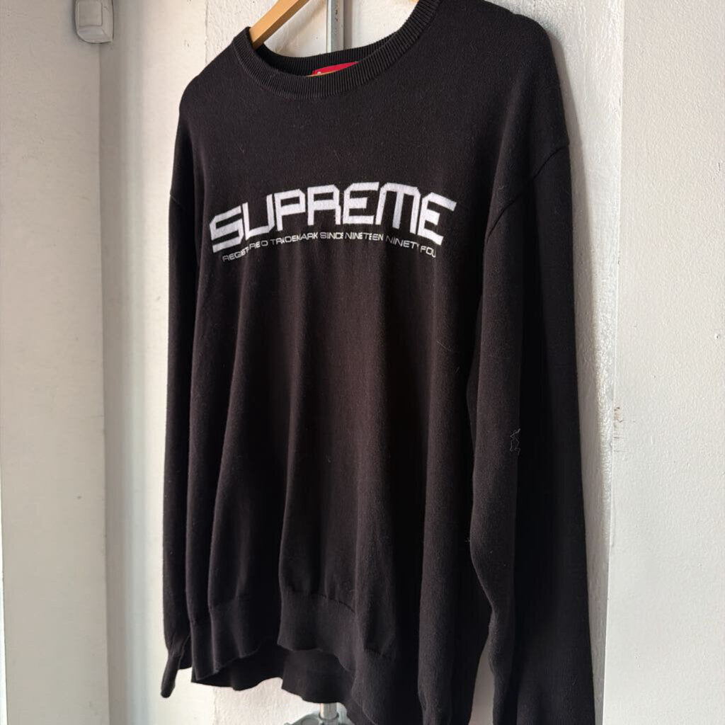 SUPREME LONGSLEEVE LOGO SZ L