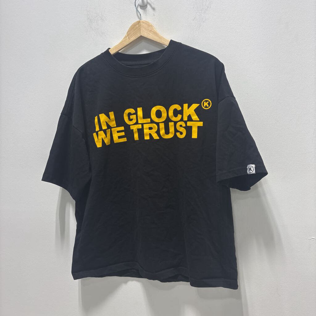 IN GLOCK WE TRUST TEE SZ L