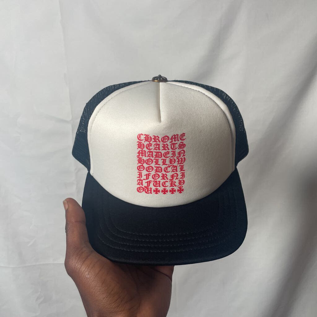 Black n Red CH Hat