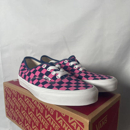 Pink Checkerboard Vans Sz. 6