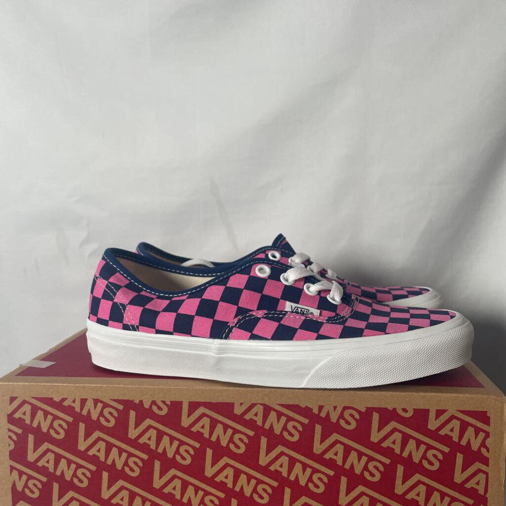 Pink Checkerboard Vans Sz. 6