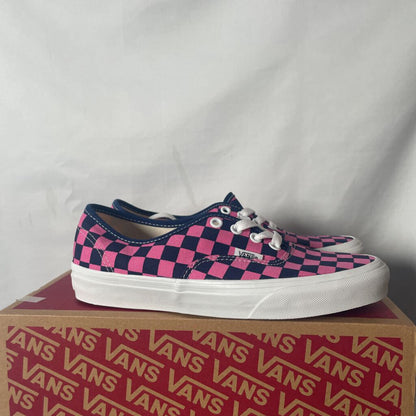 Pink Checkerboard Vans Sz. 6