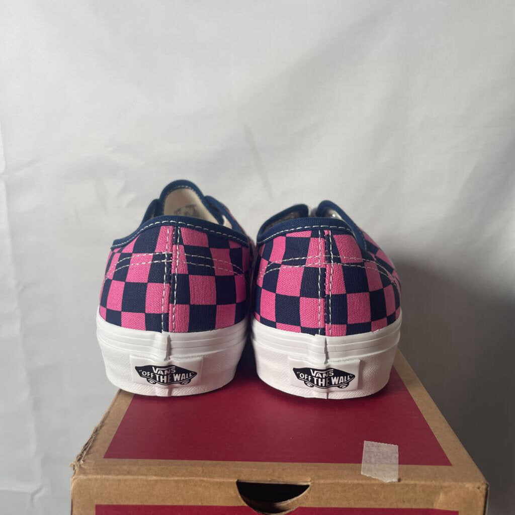 Pink Checkerboard Vans Sz. 6