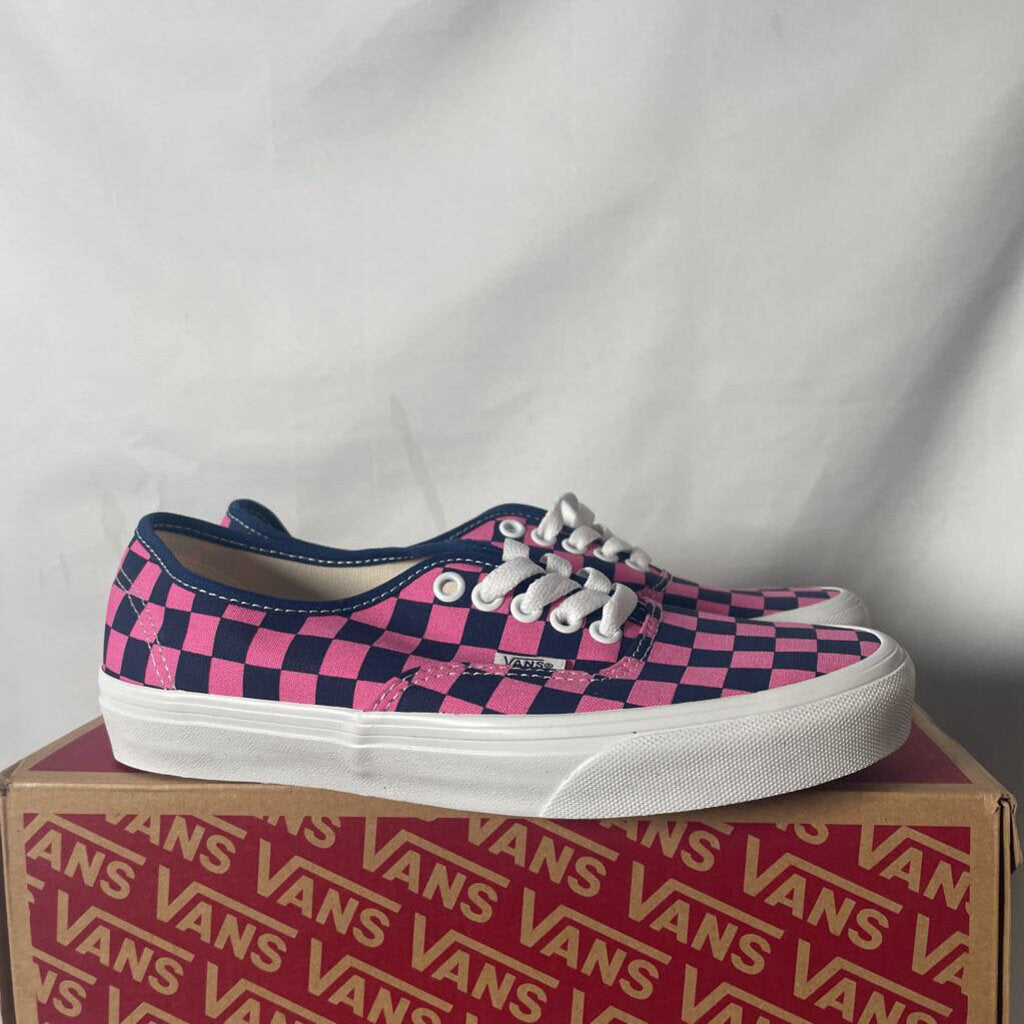 Pink Checkerboard Vans Sz. 6.5