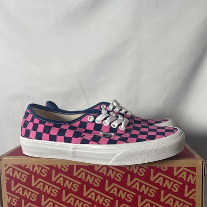 Pink Checkerboard Vans Sz. 6.5