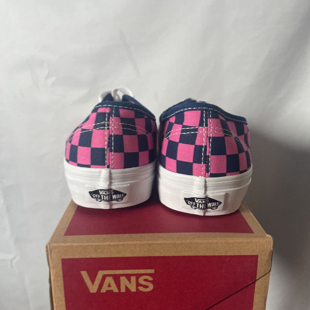Pink Checkerboard Vans Sz. 6.5