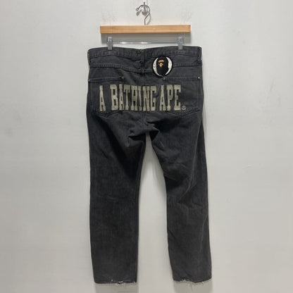 BAPE DENIM SZ XL