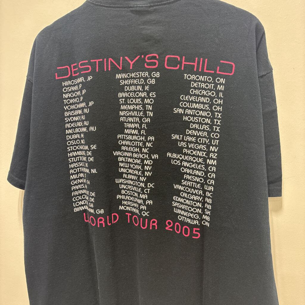 DESTINY'S CHILD TEE SZ XL