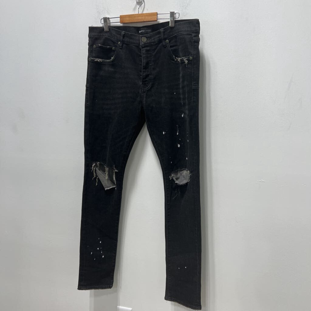PURPLE DENIM SZ 33