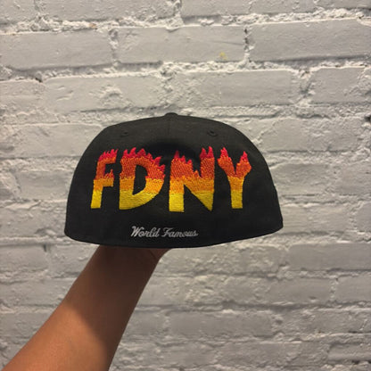 SUPREME NYFD FITTED SZ 7 3/8