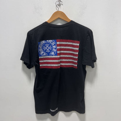 CHROME HEART AMERICAN FLAG TEE SZ//M