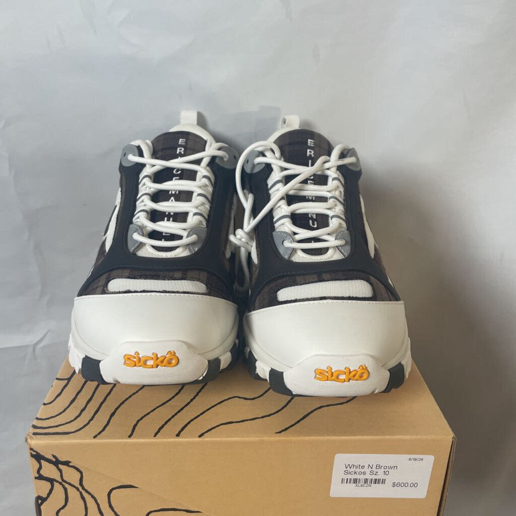 White N Brown Sickos Sz. 10