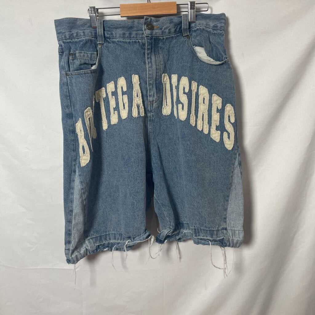 Bottega Desires Denim Shorts Sz, 34