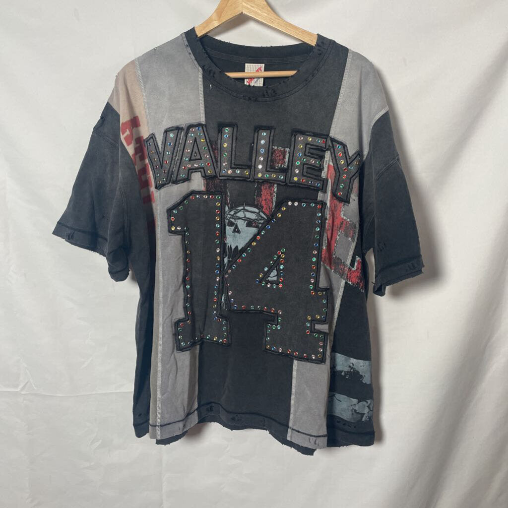 Vale Big For DIY Blue Tee Sz. XL