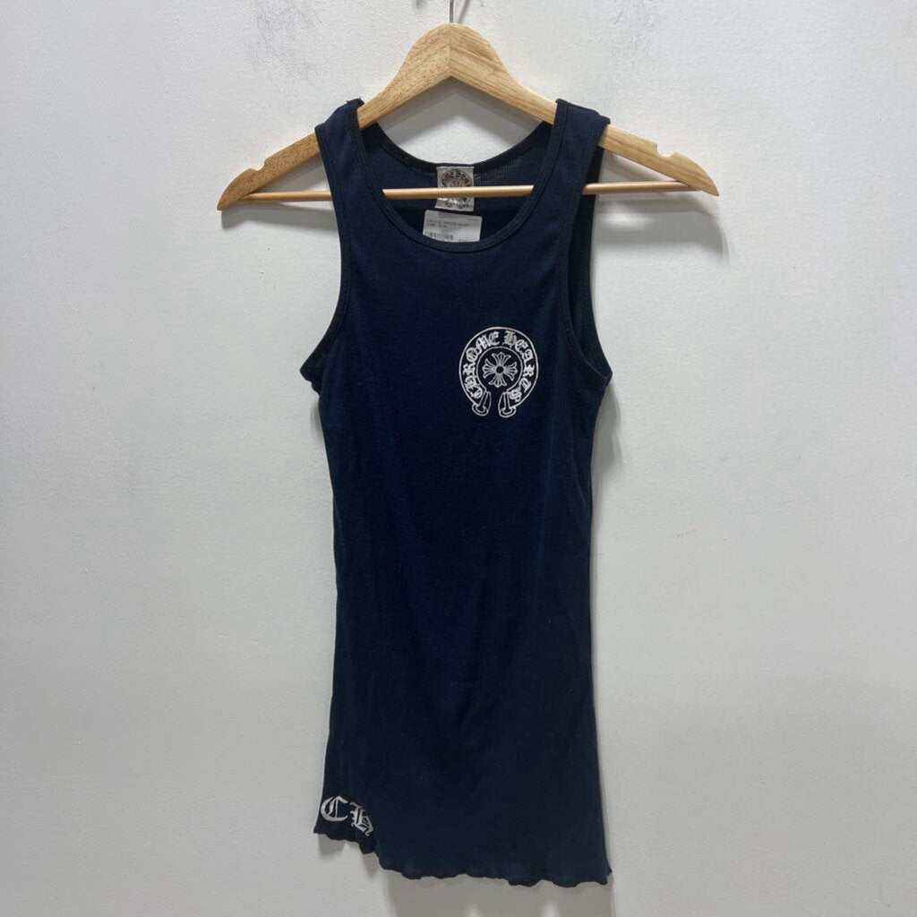 VINTAGE CHROME HEART TANK SZ M