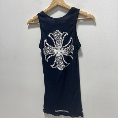 VINTAGE CHROME HEART TANK SZ M
