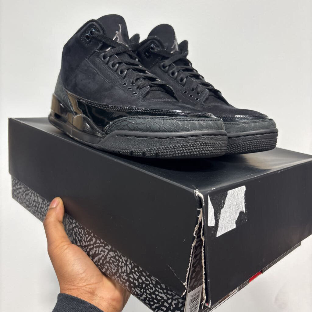JORDAN 3 BLACK CAT SZ 10.5