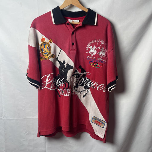 Vale Red Polo Sz. M