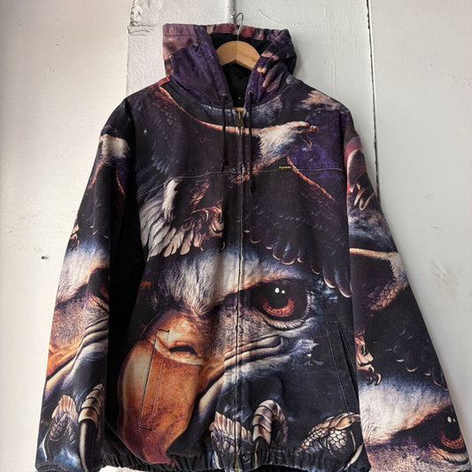 SUPREME EAGLE WORK JACKET SZ L