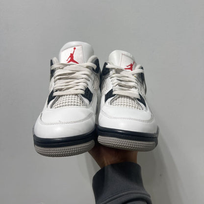 JORDAN 4 WHITE CEMENT SZ 9