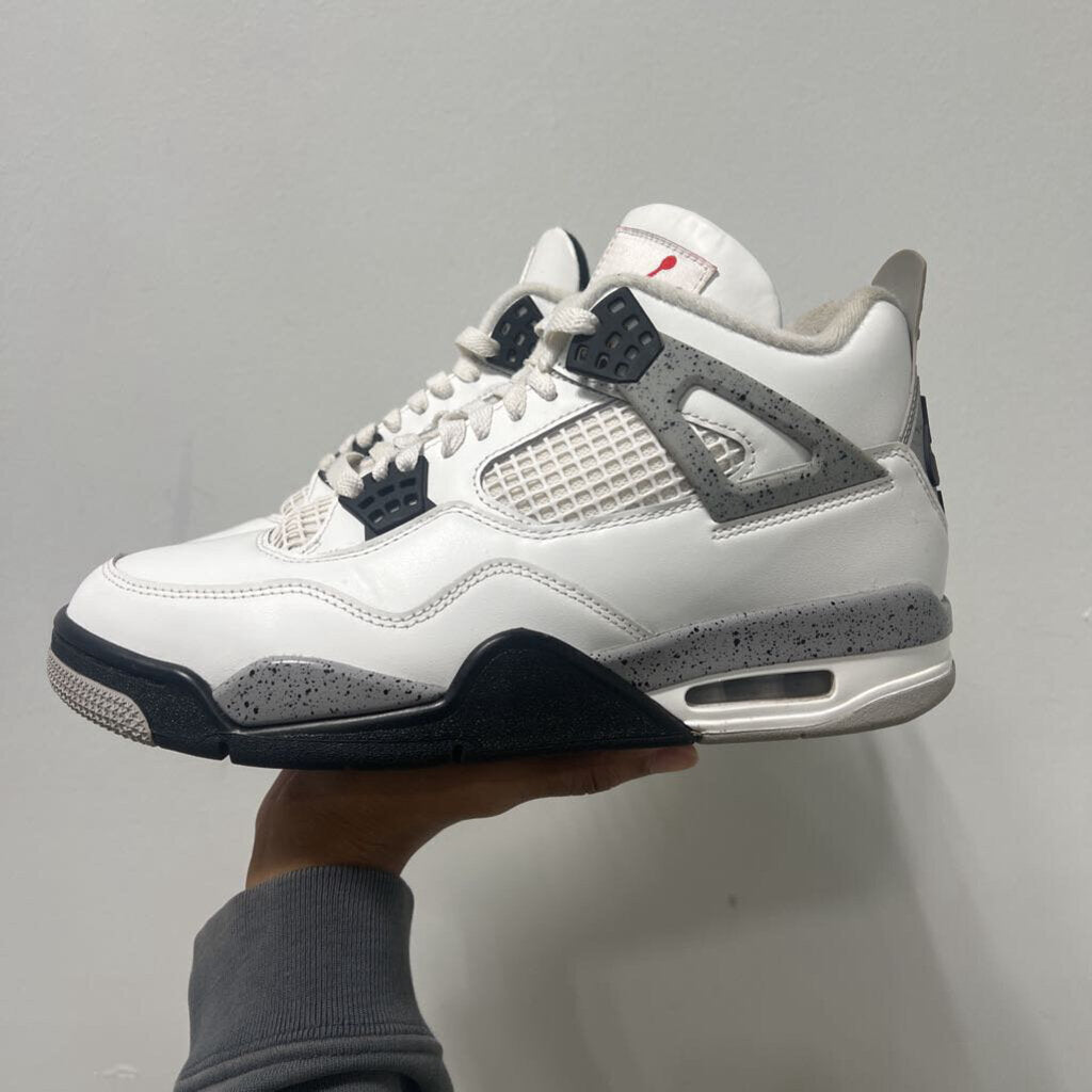 JORDAN 4 WHITE CEMENT SZ 9