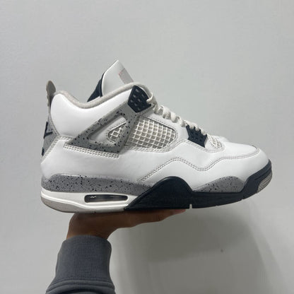 JORDAN 4 WHITE CEMENT SZ 9
