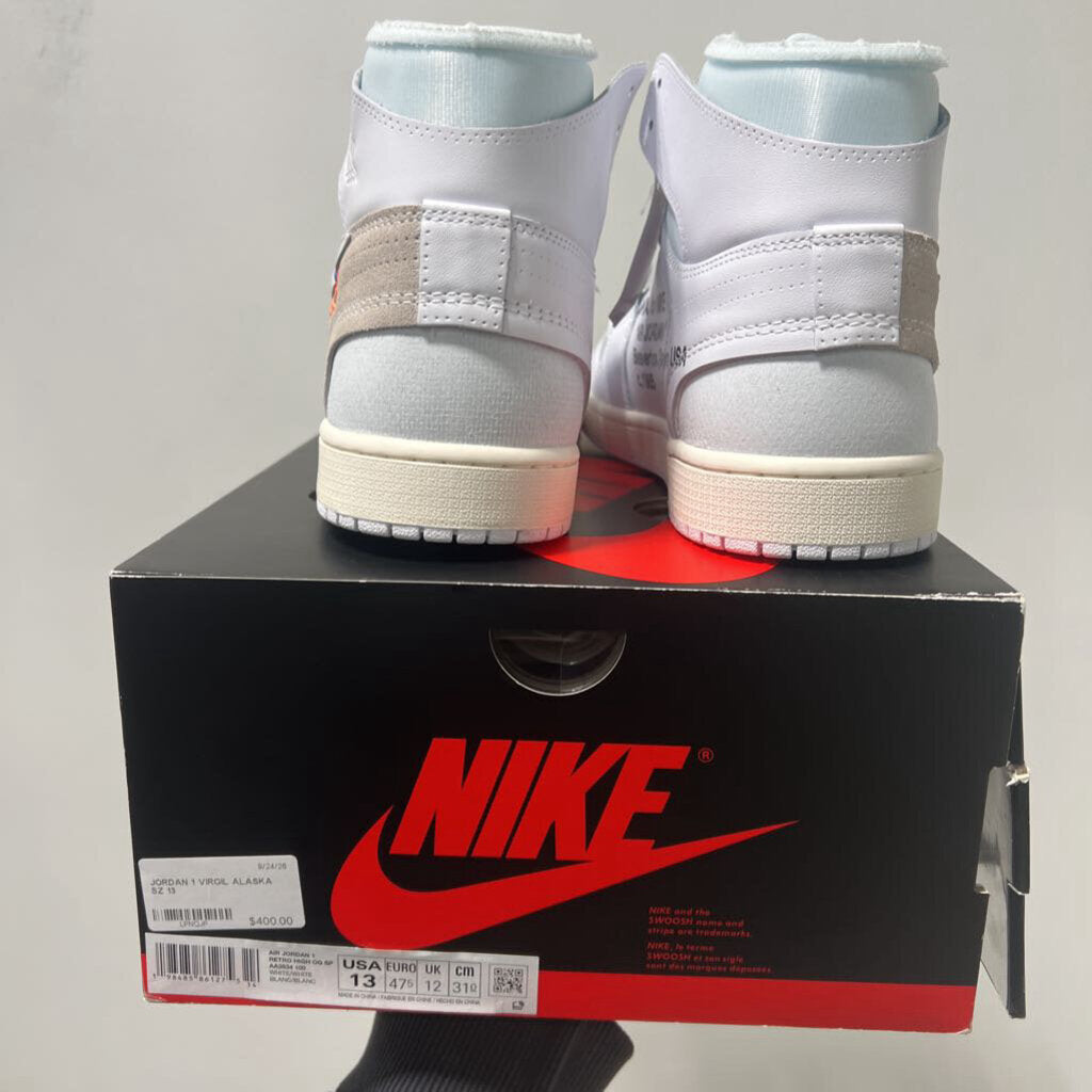 JORDAN 1 VIRGIL ALASKA SZ 13