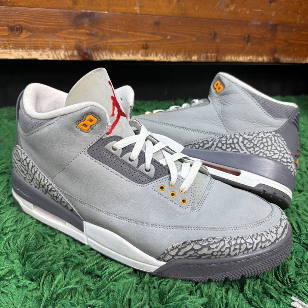 JORDAN 3 COOL GREY SZ. 15 (NO BOX)