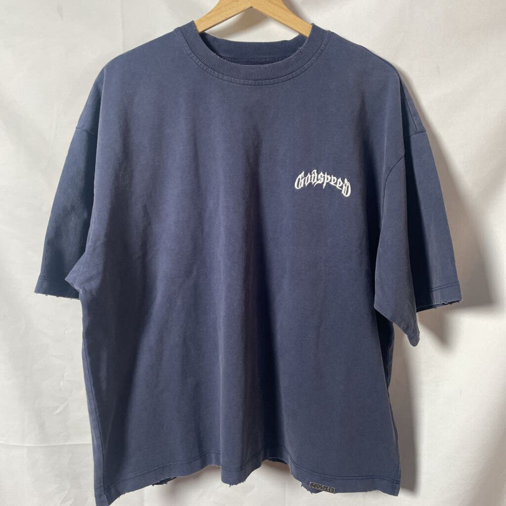 Navy Godspeed Tee Sz. S
