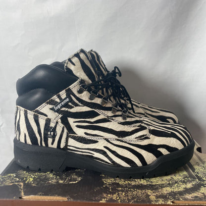 Supreme White Field Boot Sz 10.5