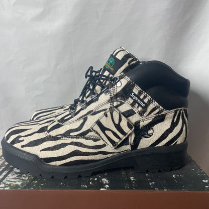 Supreme White Field Boot Sz 10.5
