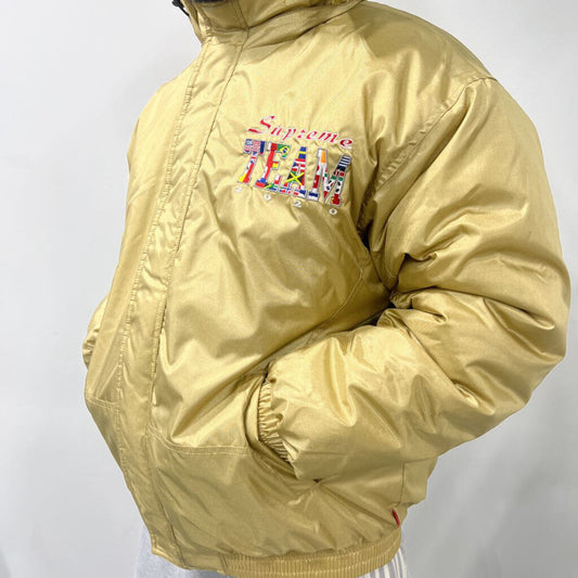 SUPREME TEAM PUFFER SZ XL