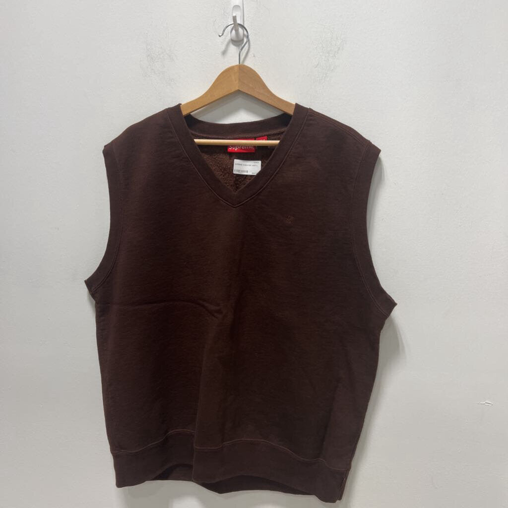 SUPREME SWEATER VEST L