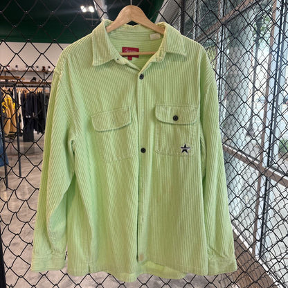 SUPREME BUTTON UP JACKET L