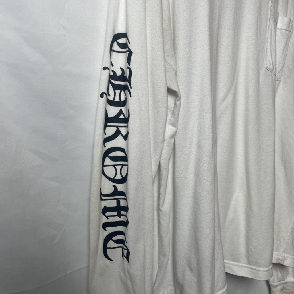 White CH Love You l/s Sz. L
