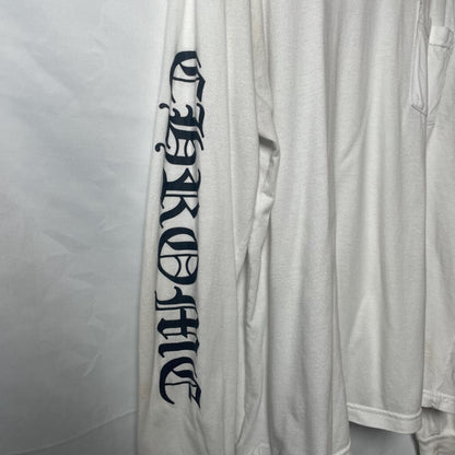 White CH Love You l/s Sz. L