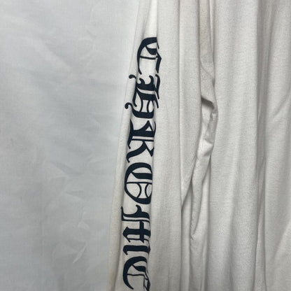 White CH Love You l/s Sz. L