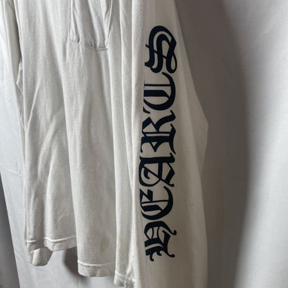 White CH Love You l/s Sz. L