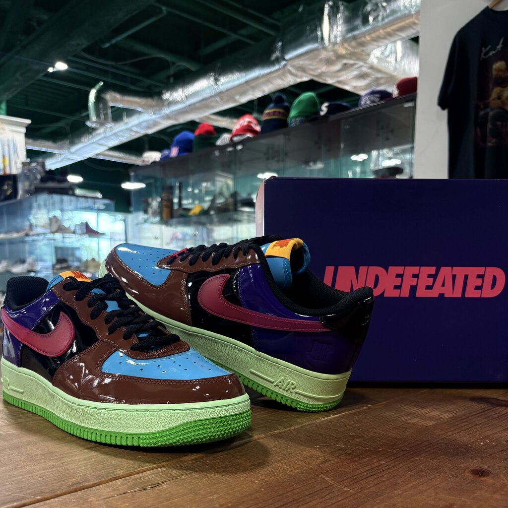 NIKE AIR FORCE 1 UNDEFEATED MULTI // 12