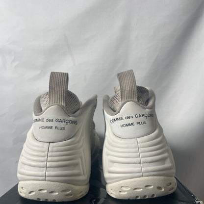 Nike White CDG Foamposites Sz. 10