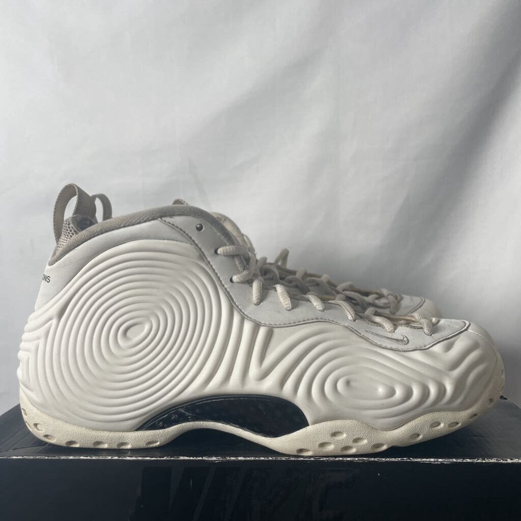 Nike White CDG Foamposites Sz. 10