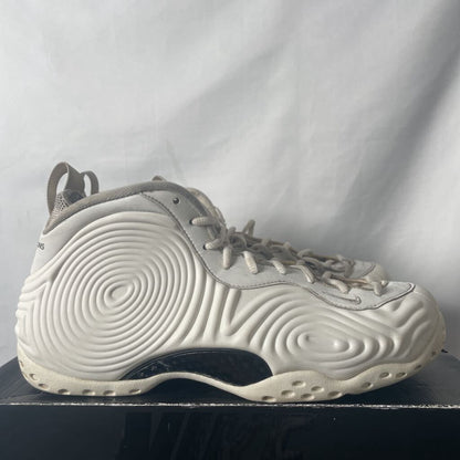 Nike White CDG Foamposites Sz. 10