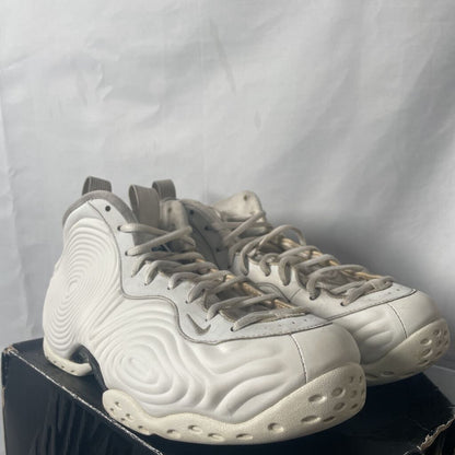 Nike White CDG Foamposites Sz. 10