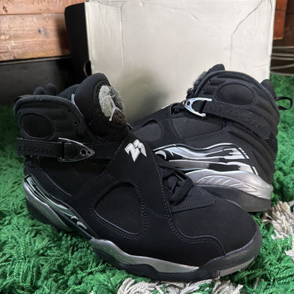 "CHROME" JORDAN 8 SZ 8 (BOX)