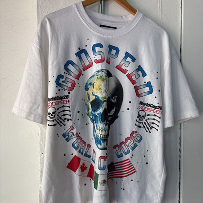 GODSPEED SKULL TEE SZ.S