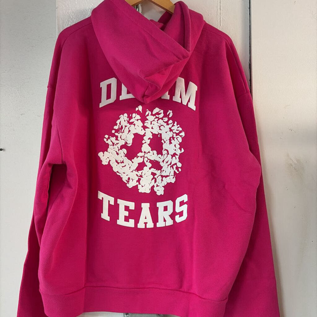 DENIM TEARS PINK PULLOVER SZ. XXL